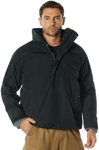 Tri-Mountain Dakota Nylon 3-in-1 Jacket. 6XLT Black/Black at